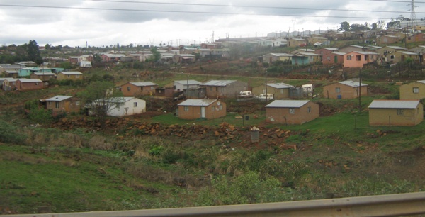 Mandela huisjes - onderweg in kwazulu Natal